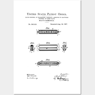 US Patent - Harmonica Posters and Art